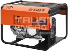 Бензиновый генератор RID RH 4540 PA Открытая на раме Honda GX270 trustenergo.ru
