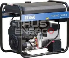 Бензиновый генератор SDMO TECHNIC 15000 TE AVR C AUTO Открытая на раме Kohler CH680 trustenergo.ru
