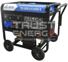 Сварочный генератор ТСС GGW 6.0/250ED-R Открытая на раме TSS S460 trustenergo.ru Сварочный генератор ТСС GGW 6.0/250ED-R Открытая на раме TSS S460 trustenergo.ru