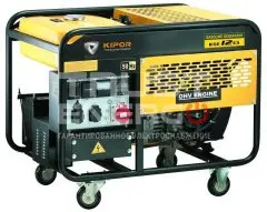 Бензиновый генератор Kipor KGE 12 E3 Открытая на раме Kipor KG690/OHV trustenergo.ru
