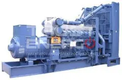 Дизельный генератор Mitsubishi MGS1500B с АВР Открытая на раме Mitsubishi S16R-PTA-S trustenergo.ru