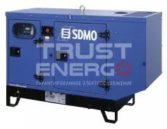 Дизельный генератор SDMO K 12M-IV В кожухе с АВР