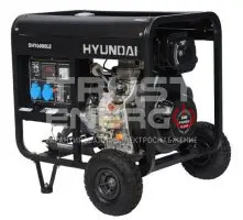 Дизельный генератор Hyundai DHY 6000LE