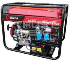 Бензиновый генератор АМПЕРОС LT 9000 СLE-3 с АВР Открытая на раме Leega LT460 trustenergo.ru
